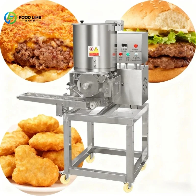Commercial  Meat Forming Machine - Beef Steak Burger Pie & Samosa Chicken Maker custom
