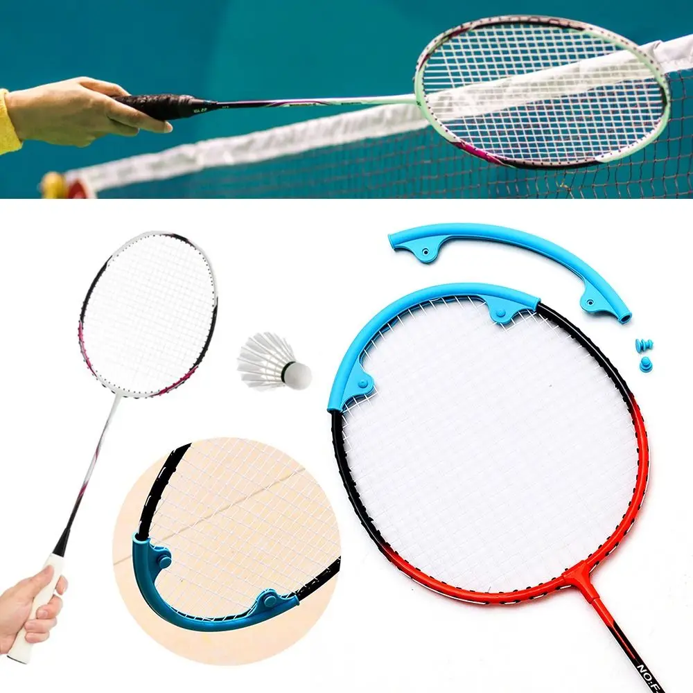 

2Pcs Badminton Racket Head Protector Scratch Prevent Sleeves Multicolor Shock Absorption Racquet Protection Cover Anti-collision