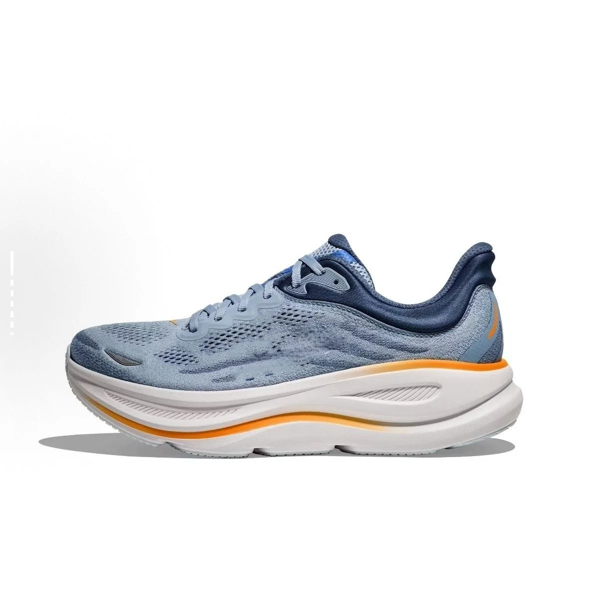  hoka uno | Bondi 9 Zapatillas para correr y entrenar con cordones Ticot para hombre