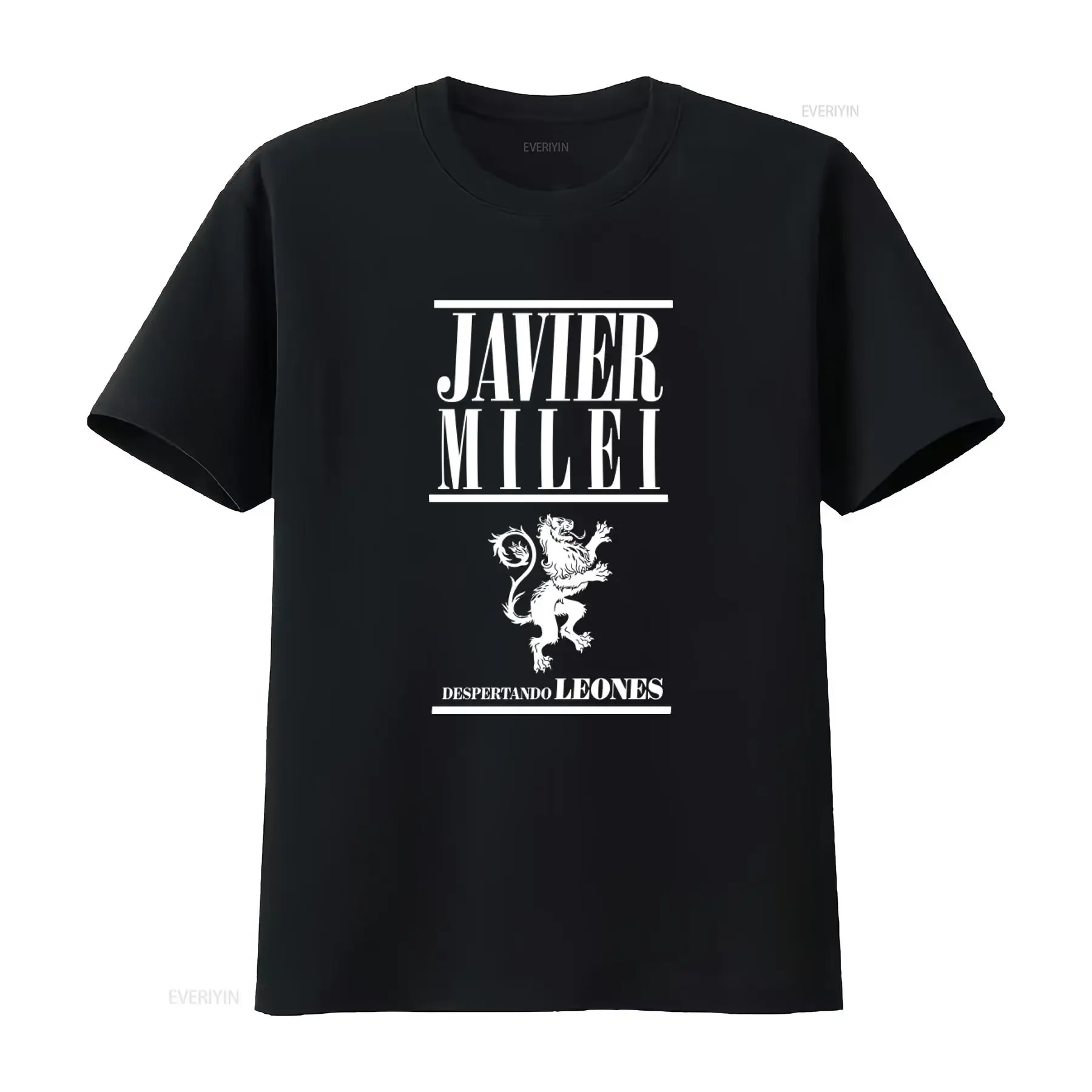 Camiseta Javier Milei León Libertaria Viva La Libertad Carajo ¡Viva la Libertad! Despertando Leones, Estilo Vintage Lavado, Streetwear
