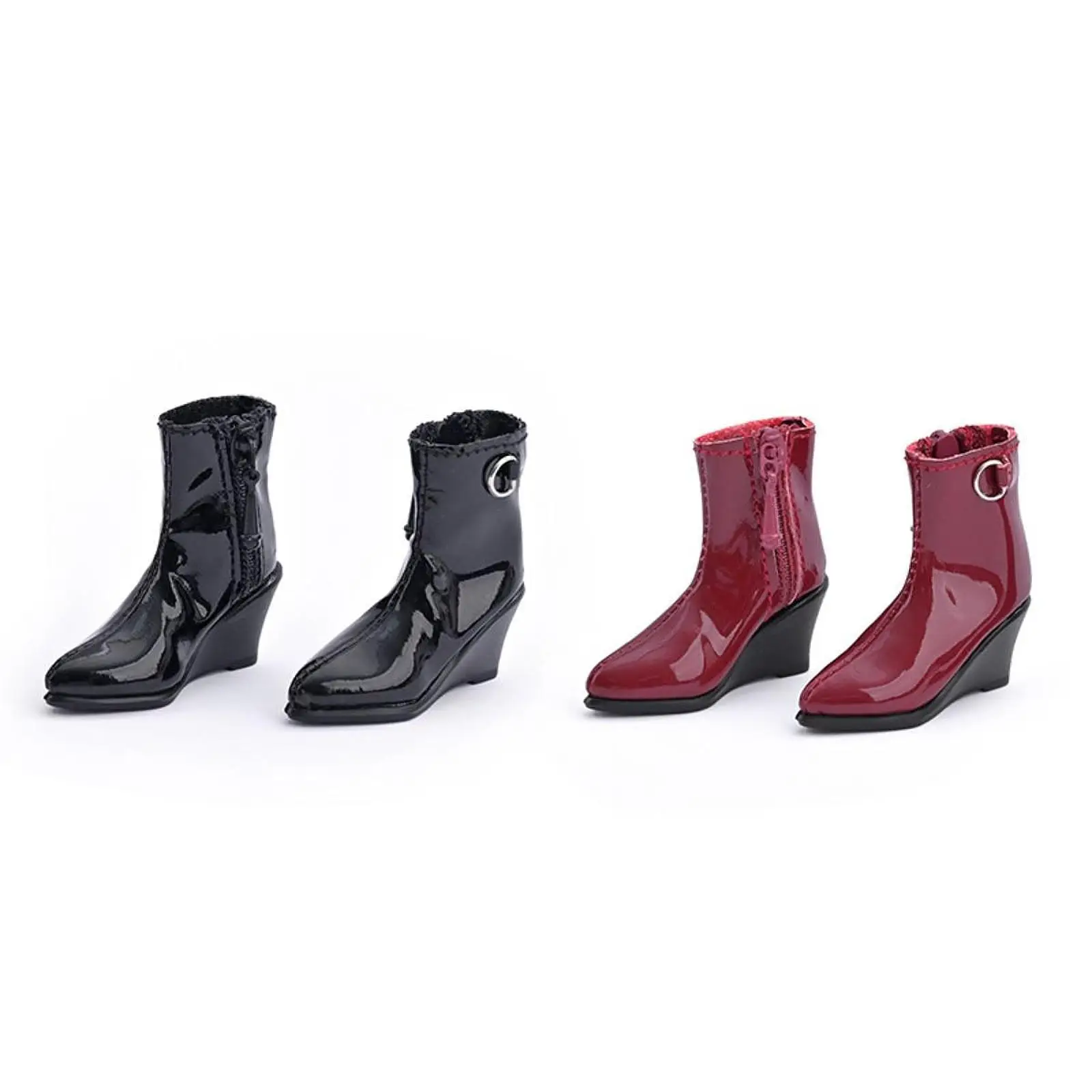 Sepatu Action Figure Skala 1/6, Aksesori Kostum Boneka Berdandan untuk Wanita 12 Inci