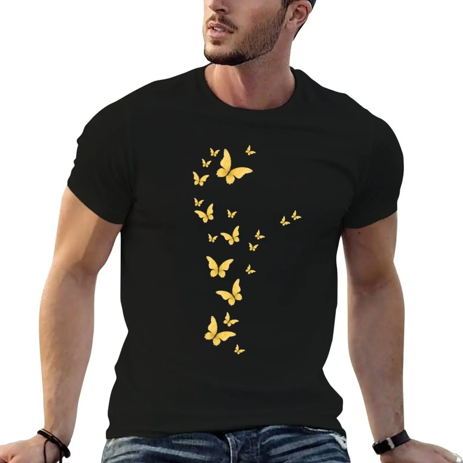 

Monarch Butterfly Rapsody T-Shirt street wear Aesthetic clothing heavyweights big and tall t shirts for men