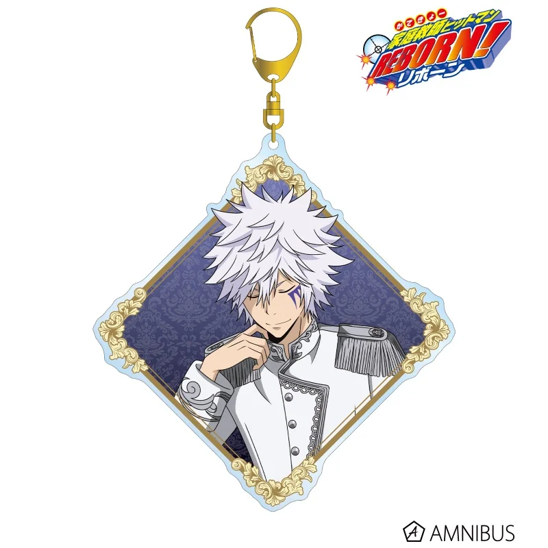 Anime HITMAN REBORN Accessories Goods Collection Cosplay Characters Ornament Acrylic Key Chains Decorative Items Display