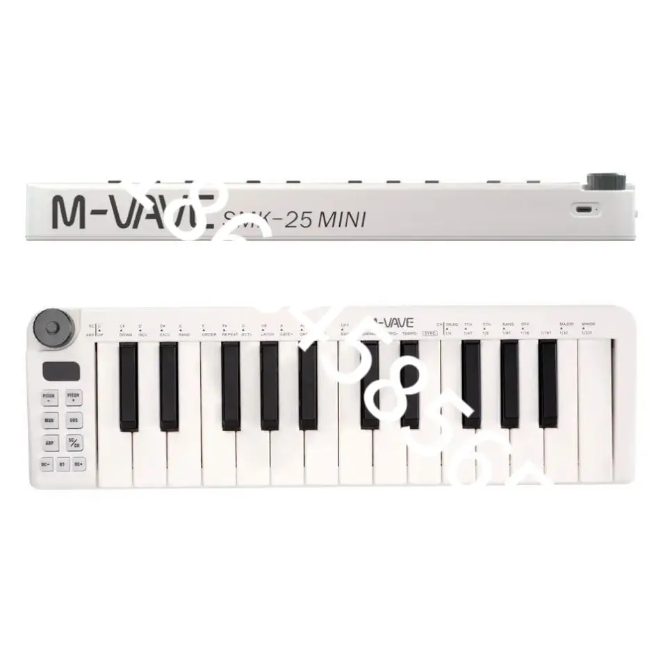 

Hot Sale Digital Electronic Piano Usb 25 Key Musical Instrument Midi Keyboard Controller