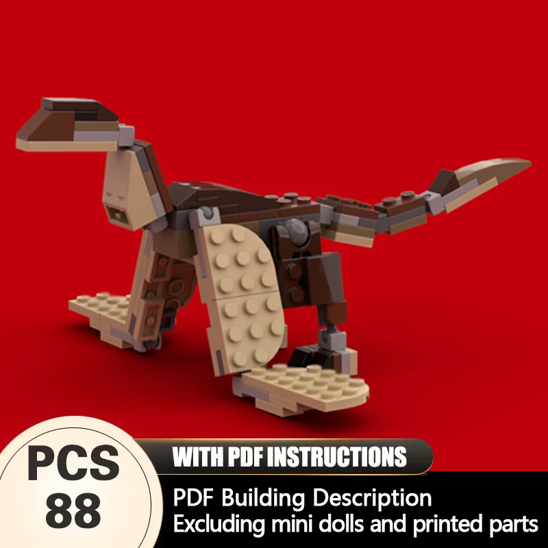 

Creators Animal Series Model MOC Building Bricks Prehistoric Creature Modular Technology Gifts Holiday Assemble Children Toys