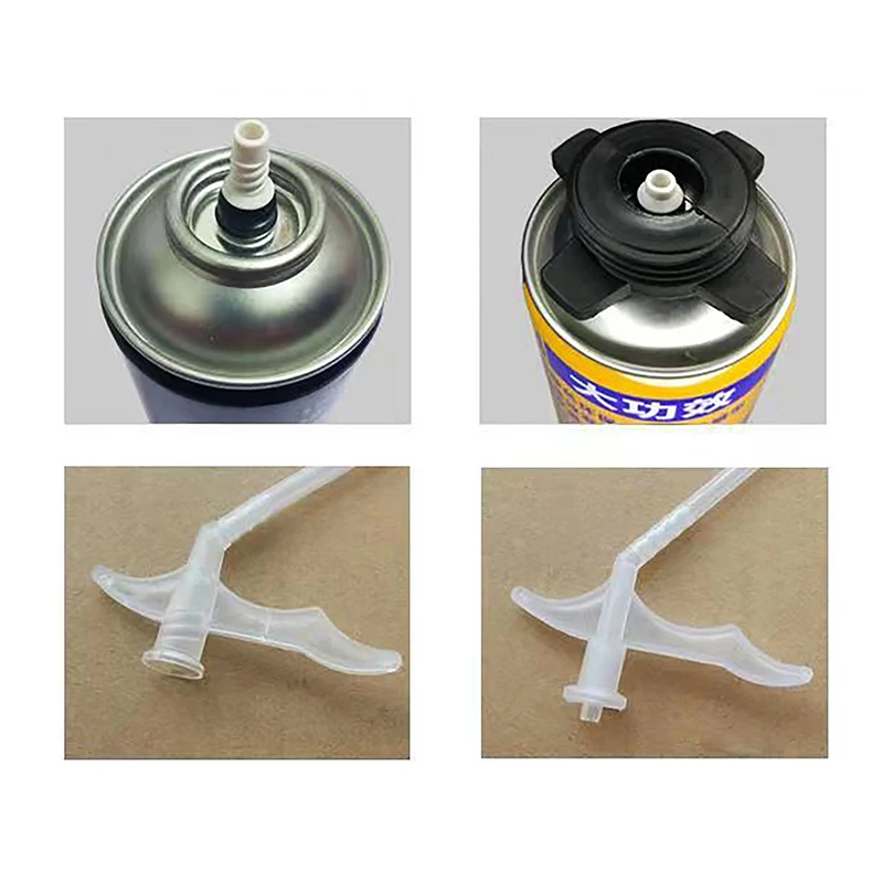 Imagem -06 - Tubo de Espuma com Enchimento do Bocal Gap Espuma de Poliuretano Cola Gun Connection Tube Faça Você Mesmo Tubo Isolante Novo 10 Pcs