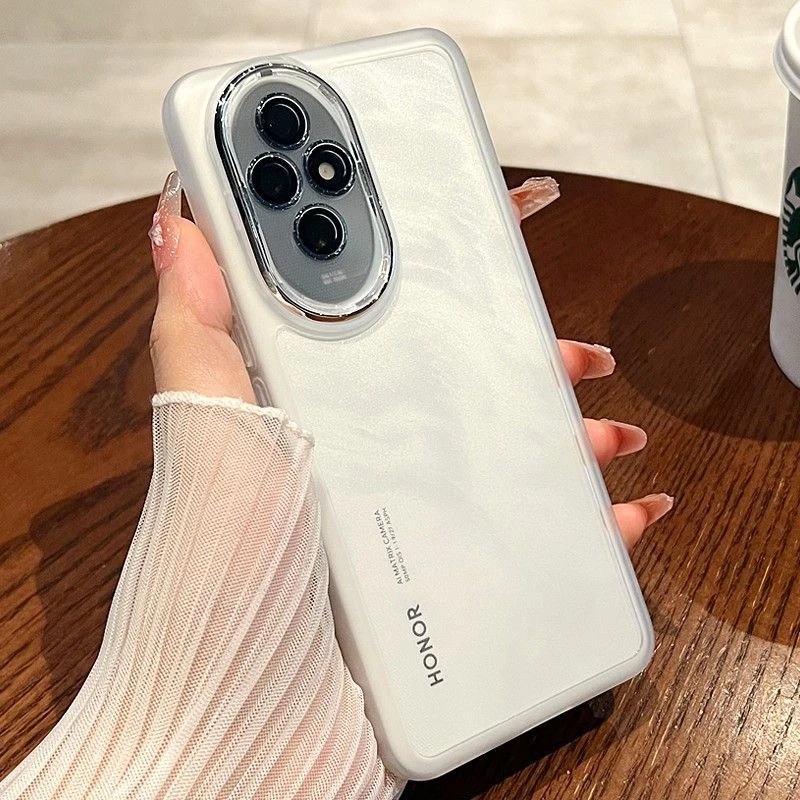 Чехол-бампер для Honor 200 Pro, мягкий силиконовый прозрачный чехол из ТПУ для Honor 100 Pro, 90 Lite, 70, 50