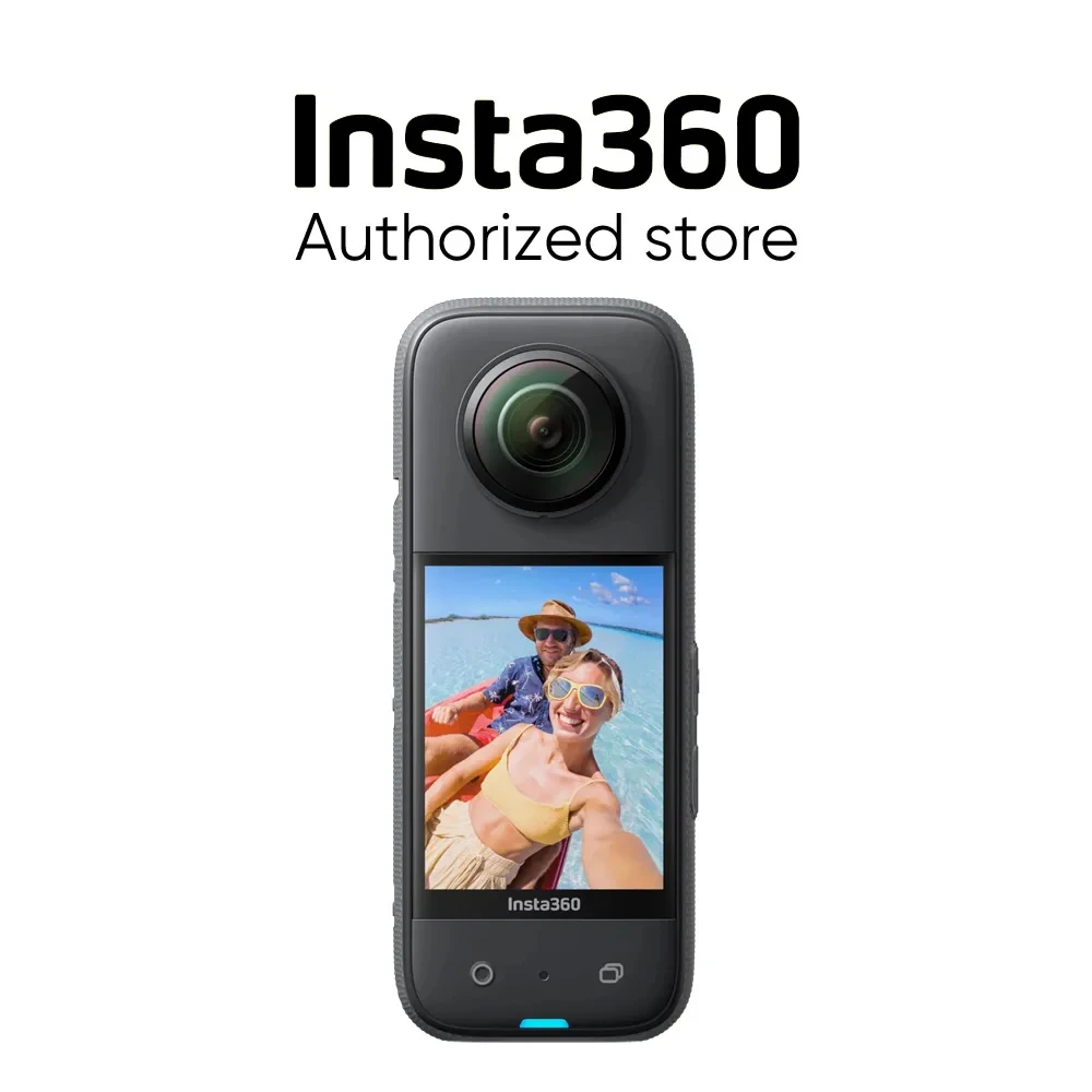 كاميرا الحركة Insta360 X3-360 مع فيديو HDR نشط 5.7K 360، كاميرا أحادية العدسة بدقة 4K، تثبيت حالة التدفق، شاشة لمس 2.29 بوصة #6