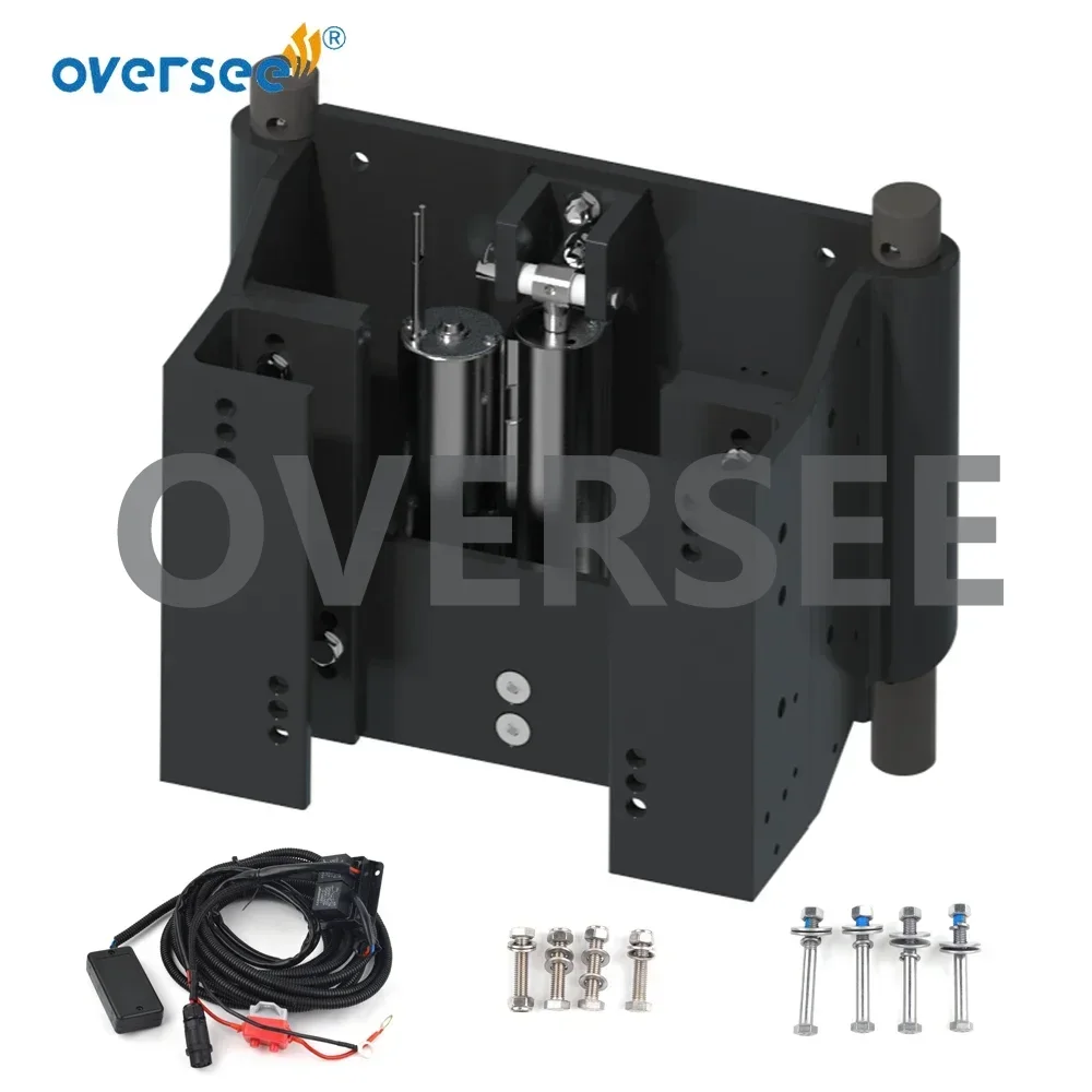 

OVERSEE Outboard Engine Electric Hydraulic Jack Plate Assy for Boat Jet Up to 300HP