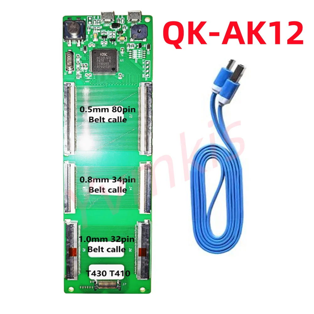 جديد الأصلي QK-AK9 OK-AK12 QK-AK15 محمول لوحة المفاتيح تستر اختبار جهاز آلة أداة واجهة USB مع كابل 100% اختبارها #1