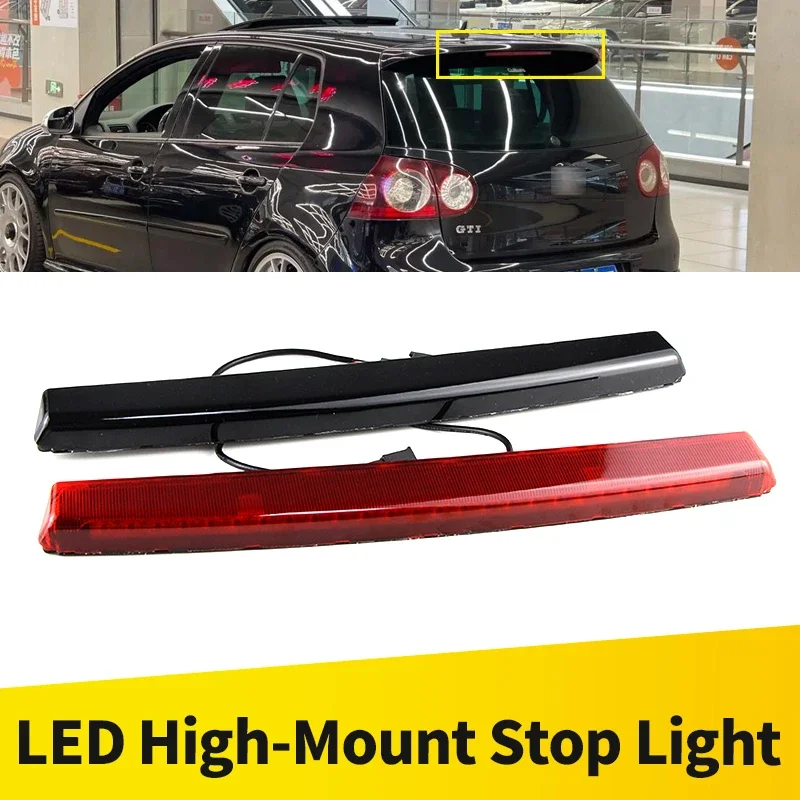 1pc OEM# 1K6945097F For VW Golf 5 V GTI R32 2005 2006 2007 2008 2009 Rear High Mount Third Brake Light 3Rd Stop Warning Lamp
