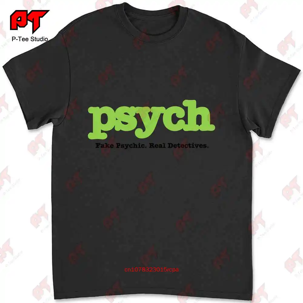 Psych Title Tv Show Gus Shawn T-shirt AJIZ