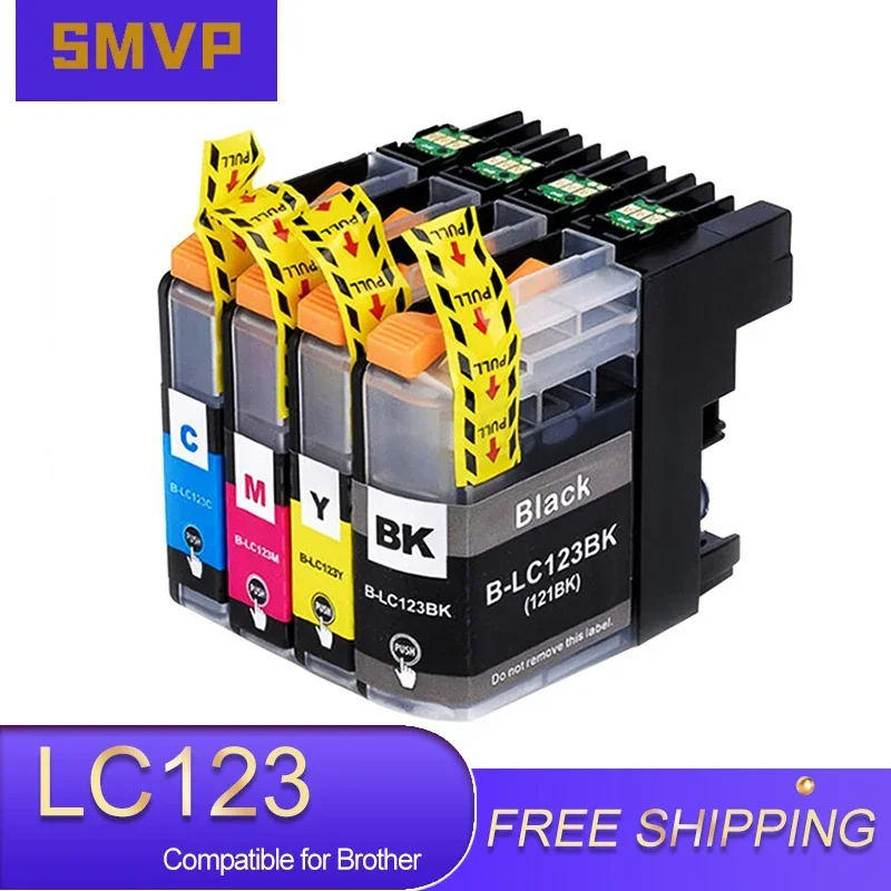 Compatible ink cartridges LC123 XL for Brother LC123 MFC J4410DW J4510DW J870DW J4710DW DCP J4110DW J132W J152W J552DW printer