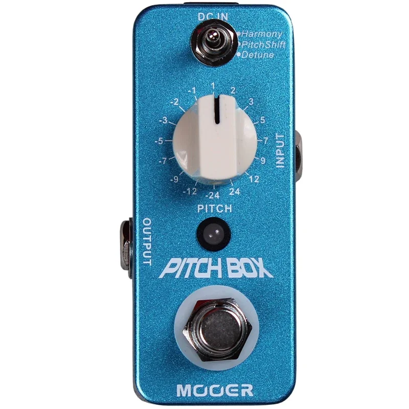 

MOOER Pitch Box Guitar Pedal Effects Transpose 3 Effect Modes Harmony Pitch Shift Detune True Bypass Pedal Guitar Accessories