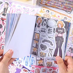 20 pcs Kawaii Cartoon Girl Stickers book Girly heart Stick Labels Adhesive Diy Scrapbooking handmade Journal notebook