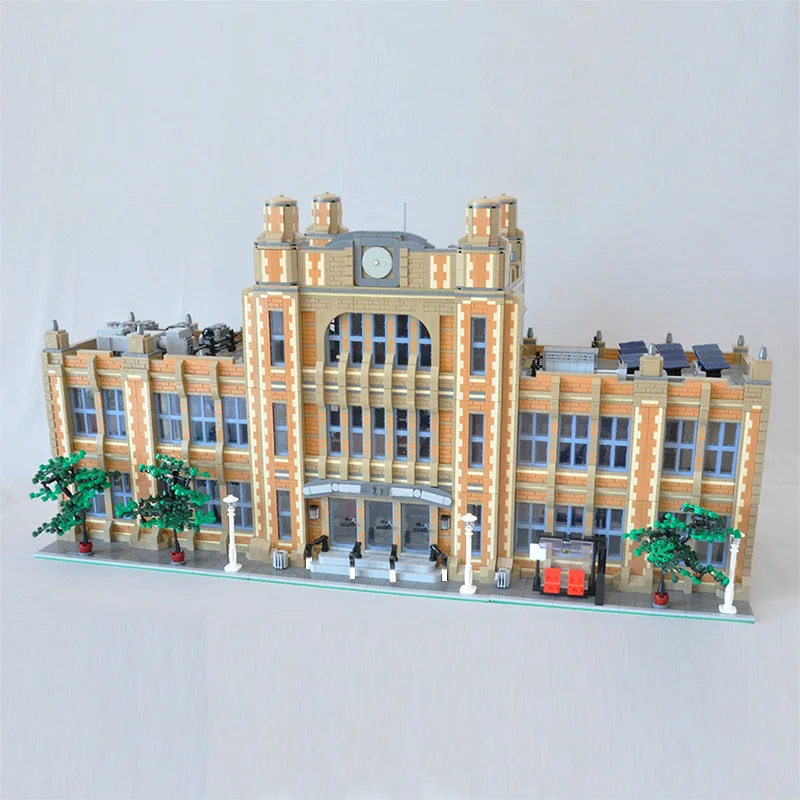 MOC Building Blocks Assembled Modular School Building Toys Bricks Diy education Assembled Christmas Gifts For children 14412pcs