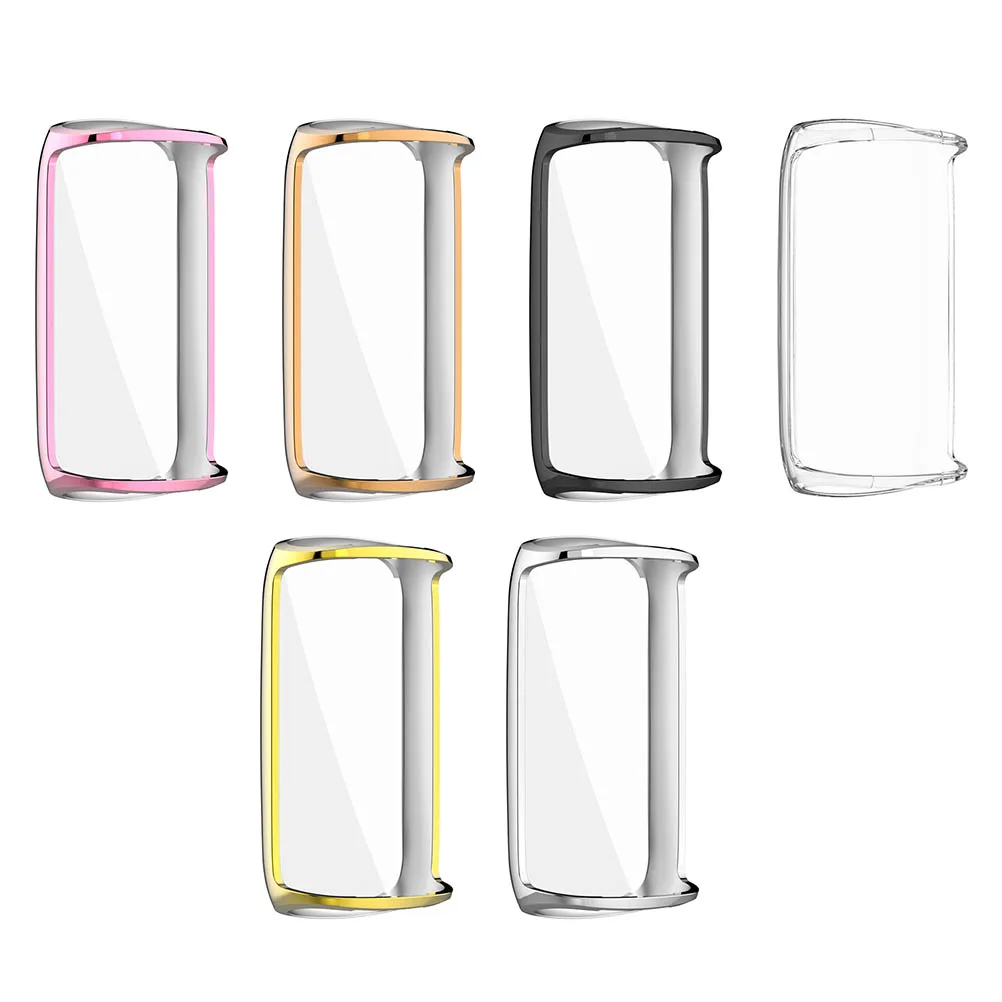 

6 Pcs Watch Protection Case Clear TPU Screen Protector Shell Watch Screen Case Anti Collision Scratch Proof Smartwatch