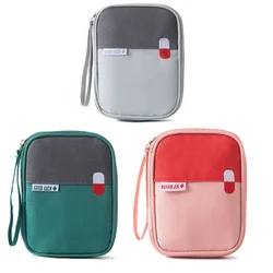 First Aid Medical Kit Travel Outdoor Camping Useful Mini Medicine Storage Bag Camping Emergency Survival Bag Pill Case