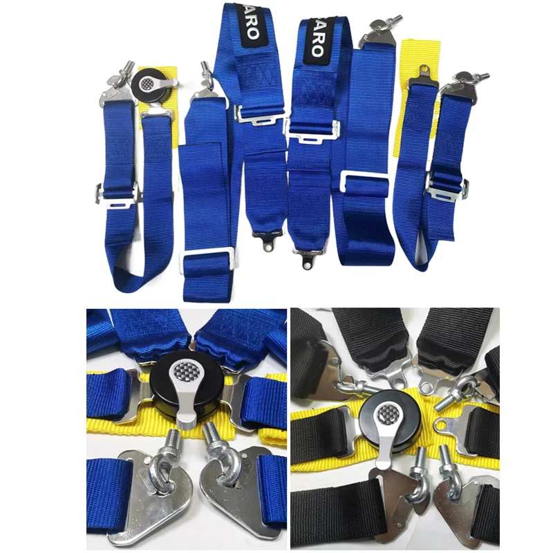 

Universal 3" Car Seat Belt Drifting Style Racing Harness Safety Belt With Quick Release Snap-In Buckle car seat belt protector