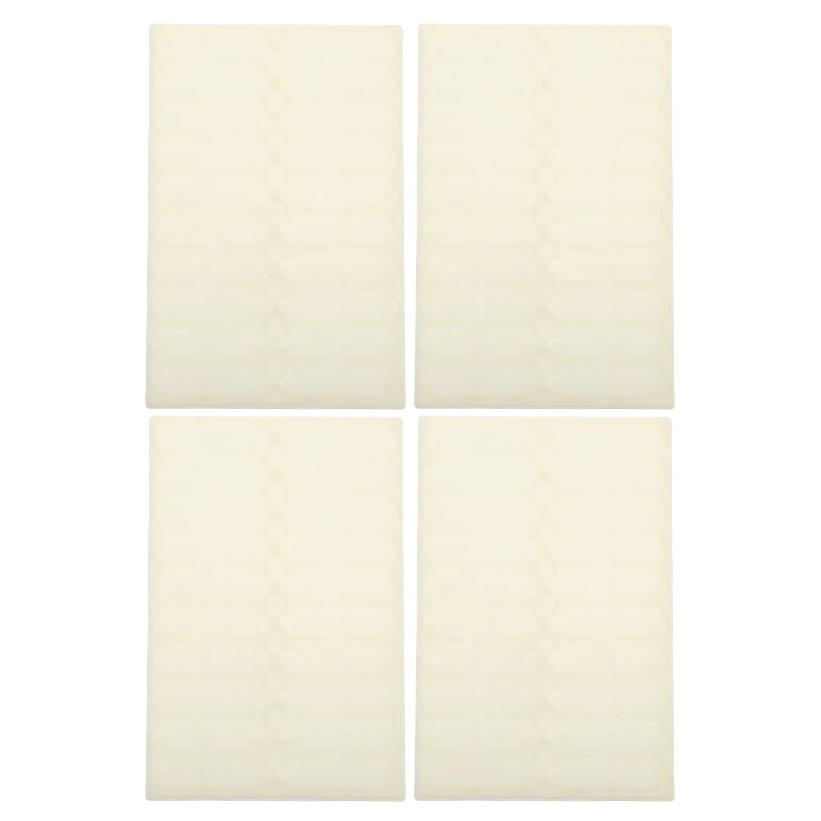 4Pcs Laboratory Microscope Slide Drying Board Sturdy Thickened Plastic Slide Rack with Multilayer Structure for Fast Drying and