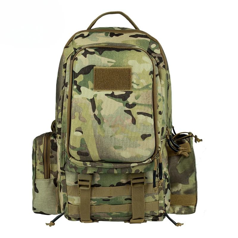 Outdoor package sports shoulder mountaineering travel plug-in multifunctional tactical backpack.