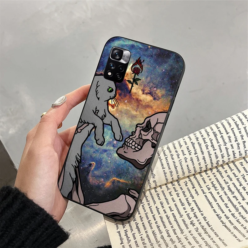 Skeleton Cat Phone …