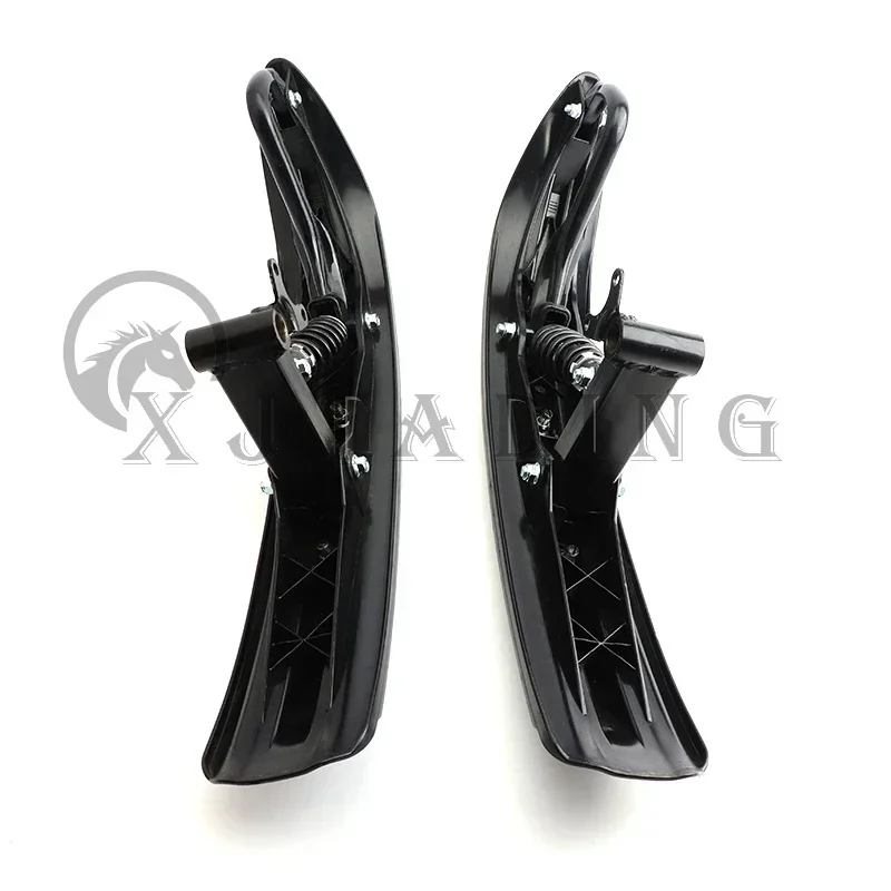 

Motorcycle Black Plastic Skis For 50cc-250cc ATV Kids Go kart Buggy Snowmobile Electric Quad Bike Front wheels Accessories