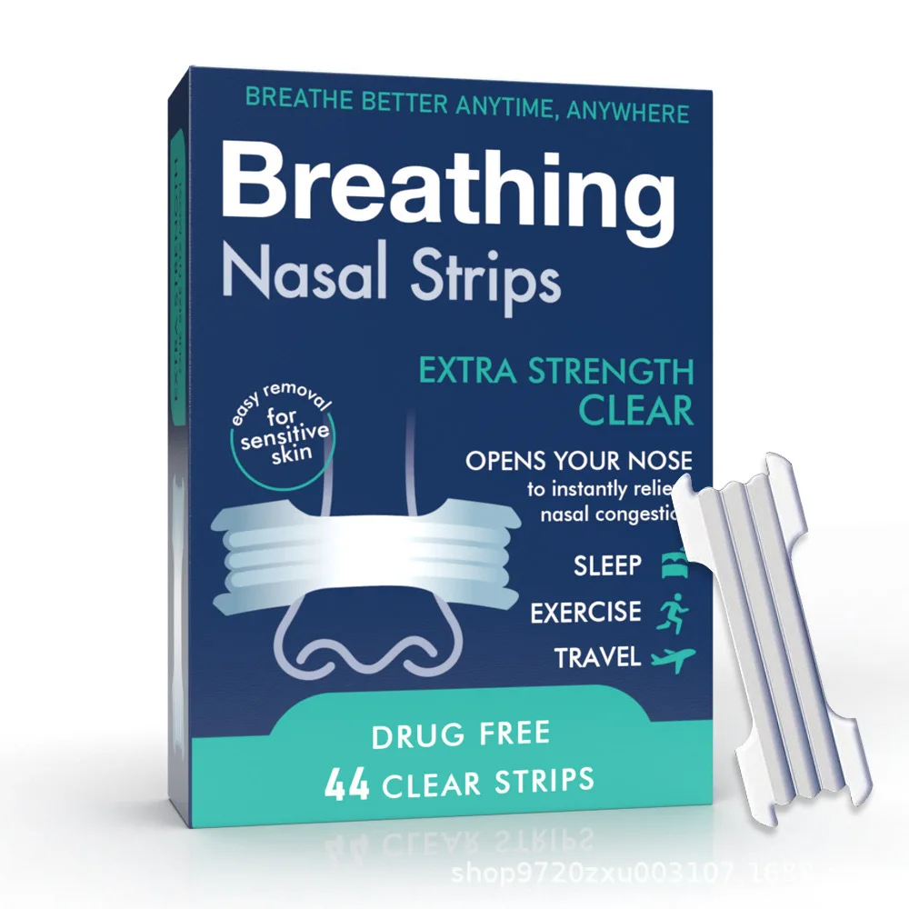 Snore Patch & Mouth Closure Patch Extra Sticky Cross-Border Breathing Nose Patch Set