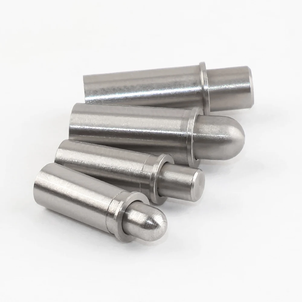 Factory High Precision VCN510 Spring Pins ,Spring Plungers Flat/Spherical Handle ,304 Stainless Steel Pins Short Stroke Plunger