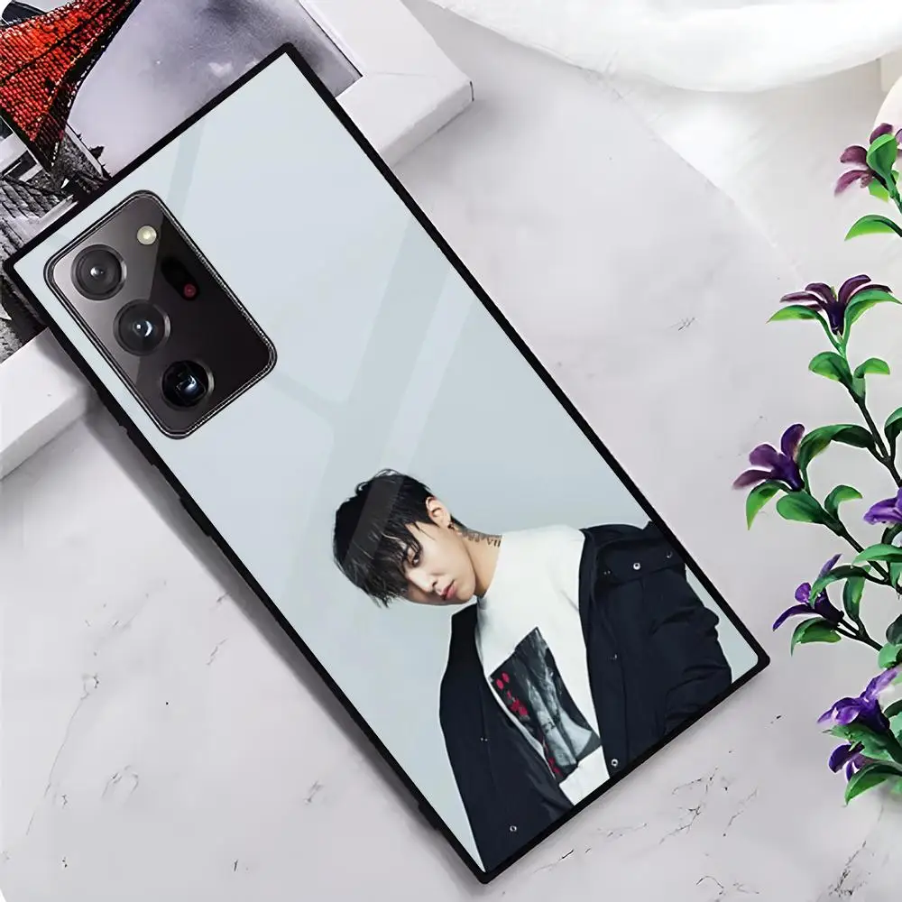 G-Dragon MAISTO Phone Case Glass Phone Case For Samsung Galaxy S20 S21 S22 S23 S24 Note20 Ultra Plus Fe