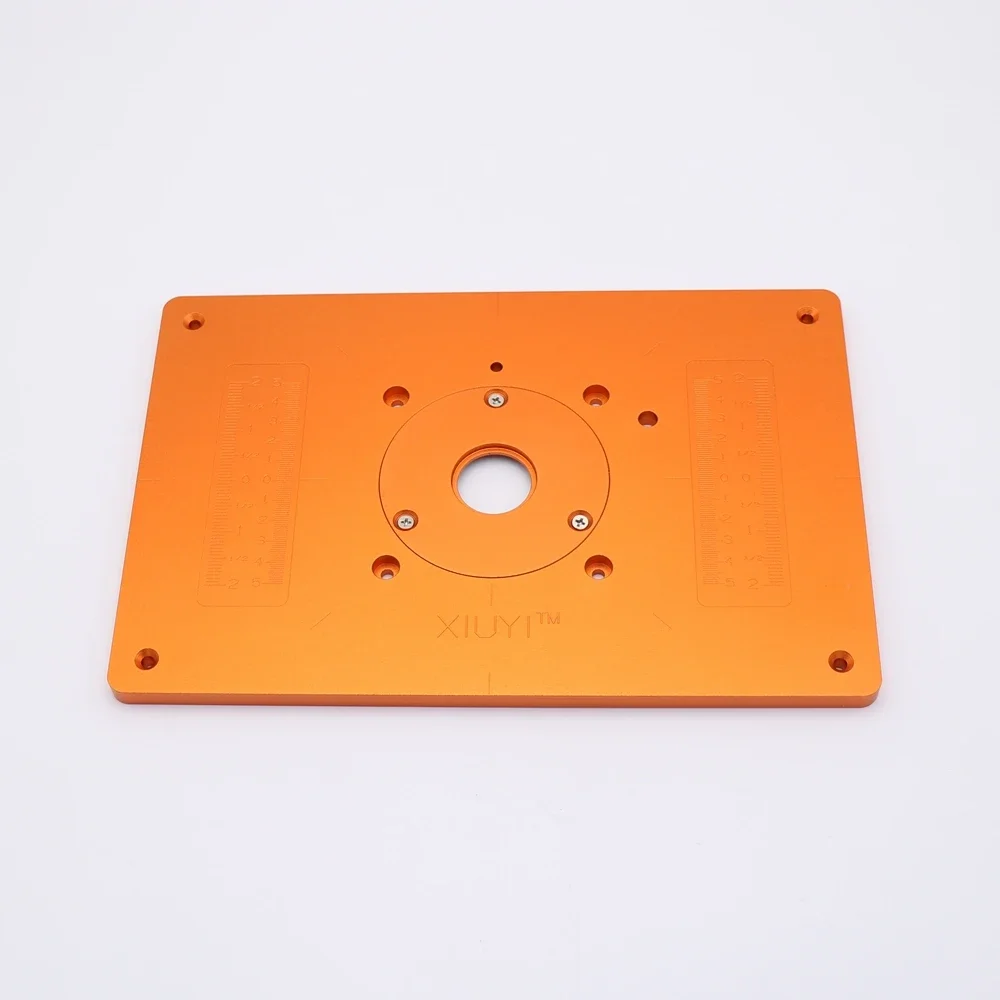 Electric Trimming Machine Flip Plate Guide Aluminum Router Table Insert Plate