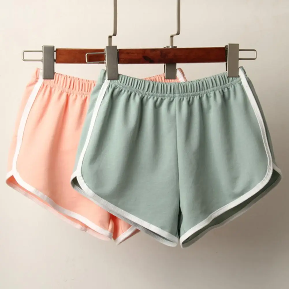 

Шорты пляжные свободные летние однотонные эластичные в ярких цветах для бега, йоги, спорта, тренировок, 85%