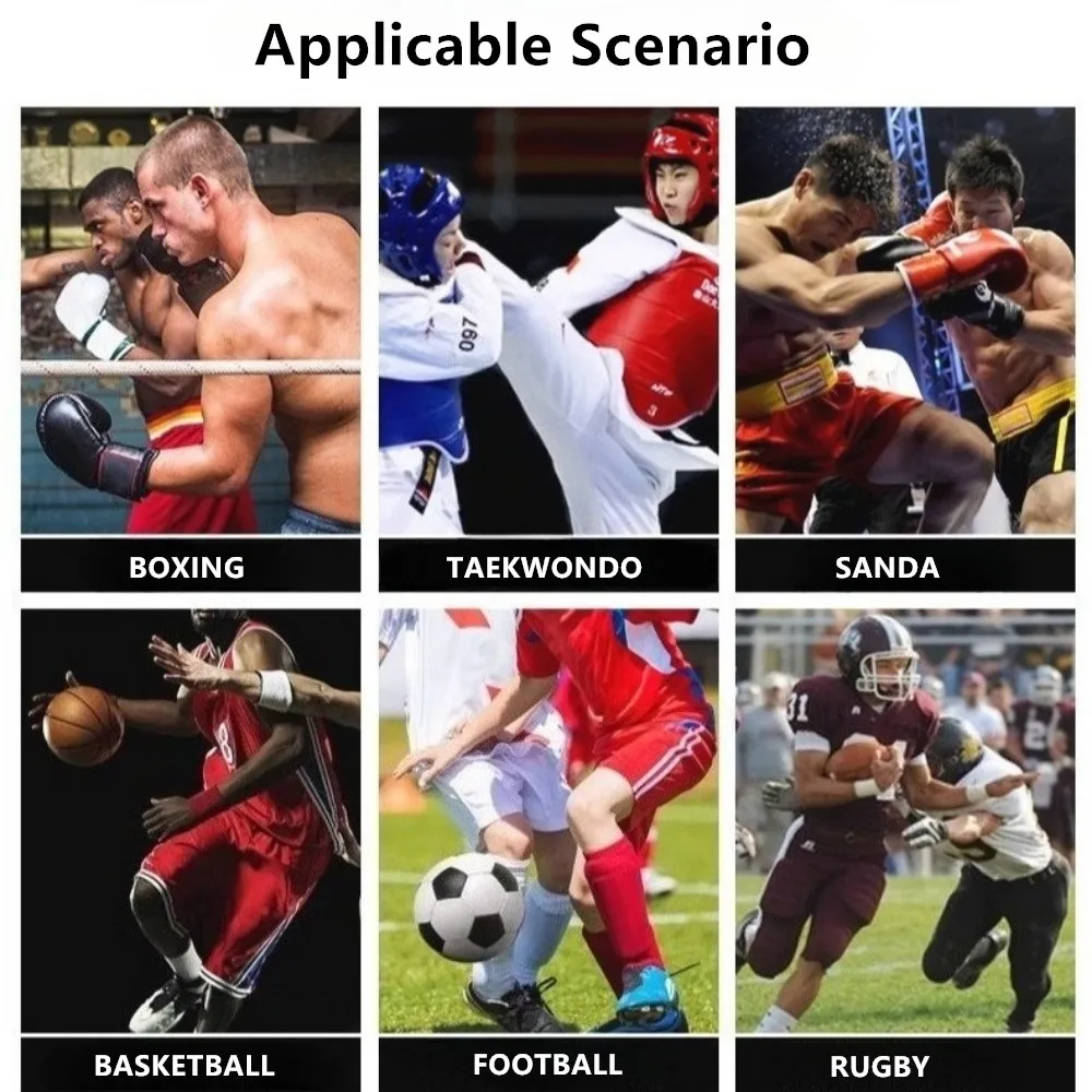 الملاكمة التايكوندو MMA واقي الفم كرة السلة ساندا إيفا المضادة للطحن الرياضة الأسنان حامي صالح للكبار والأطفال #5