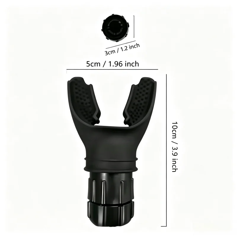 1/2 PCS Adjustable Sports Breathing Trainer | Portable Lung Exerciser Mouthpiece for Fitness & Home Respiratory Training