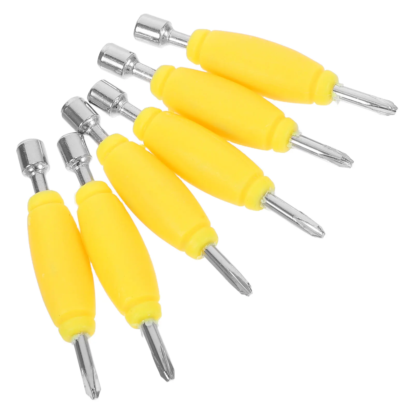 

6pcs Fingerboard Screwdriver Mini Double End Tools Repair Kit Small Screwdrivers Accessories Skateboard Maintenance