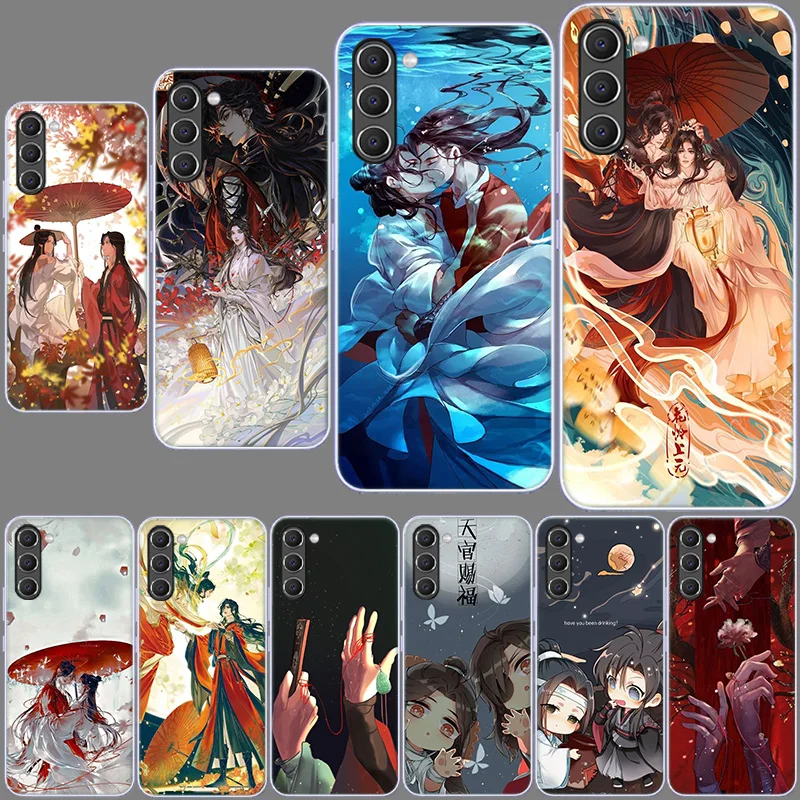 Tian Guan Ci Fu Phone Case for Samsung A54 A14 A24 A34 A17 A37 A57 A55 A35 A25 A15 A13 A23 A33 A53 A07 A05S A04S A03 A73 Galaxy