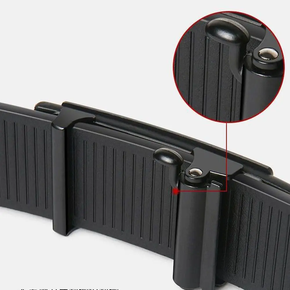 خمر تصميم فاخر الأعمال حزام جلد رجل معدني التلقائي مشبك حزام الخصر