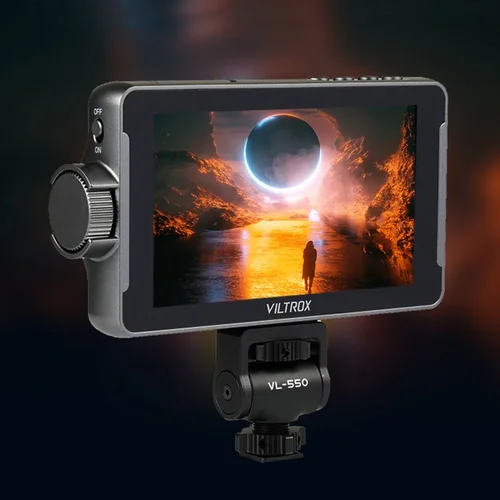 Imagen 2 del producto VILTROX DC 550 Monitor de 5,5 pulgadas 1920x1080 4K pantalla táctil HDMI estudio profesional 3D LUT Director cámara Monitor interruptor de vídeo