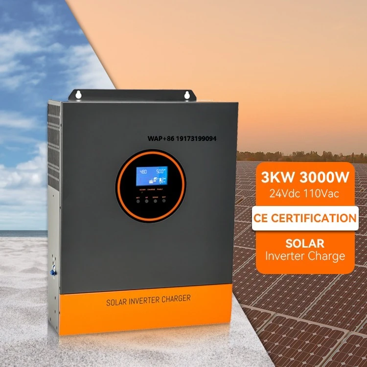 

hybrid solar inverter 3KW 24v off-grid hybrid solar inverter 110 volts wide voltage 500 volts solar inverter
