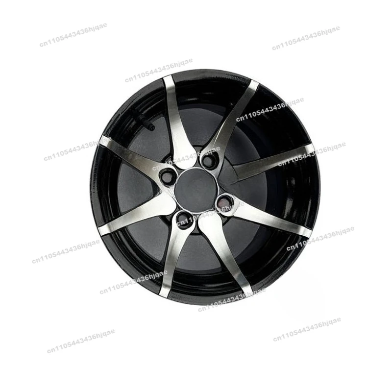 改造四輪カートアクセサリー、電動車ビーチカー10-12-14インチアルミ合金ホイールハブ穴間隔100mm