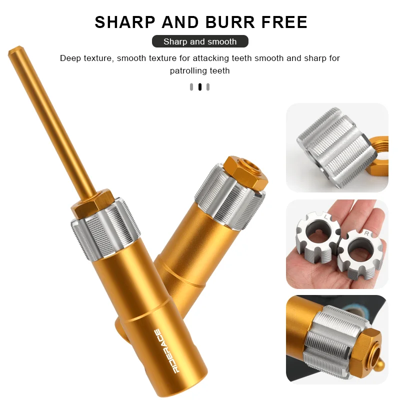 RIDERACE Bicycle Bottom Bracket Tapping Tool Set High Strength 