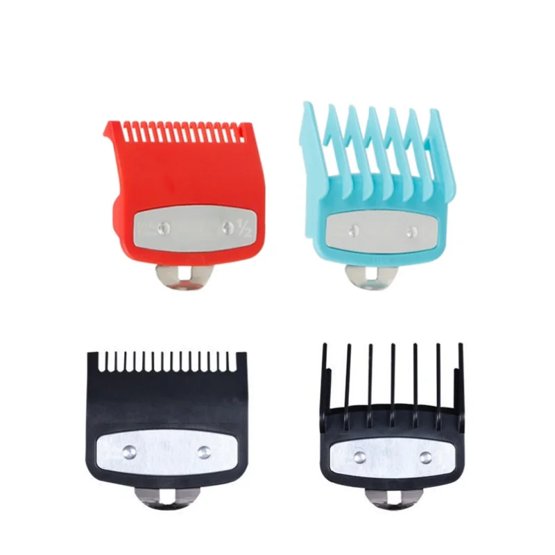 2pcs/lot Hair Clipper Guide Comb Cutting Limit Combs Standard Guards Attach Parts Electric Clippers Accessories 1.5mm + 4.5mm