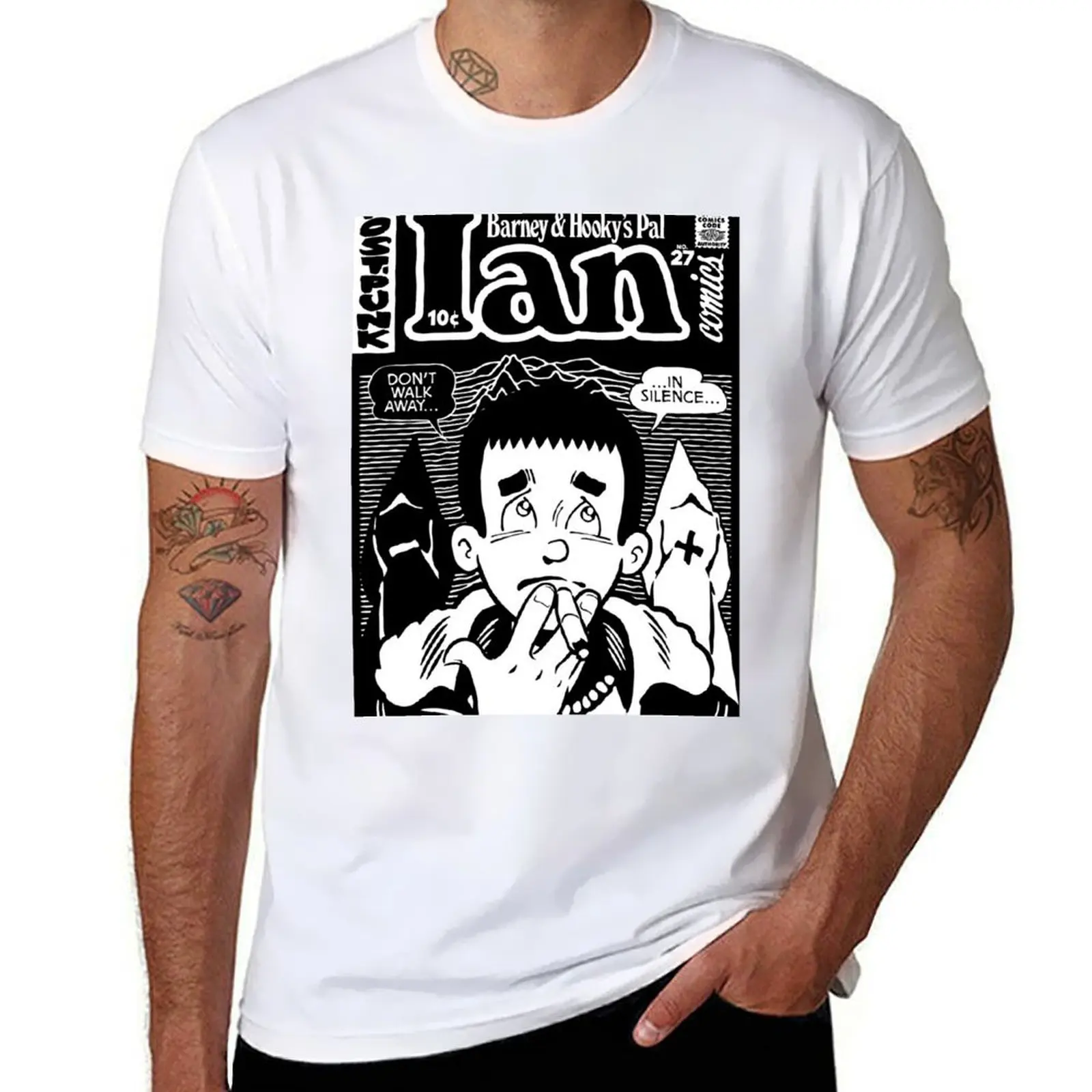 

man T-Shirt Silence t t shirts for cotton anime tshirt man shirt designer