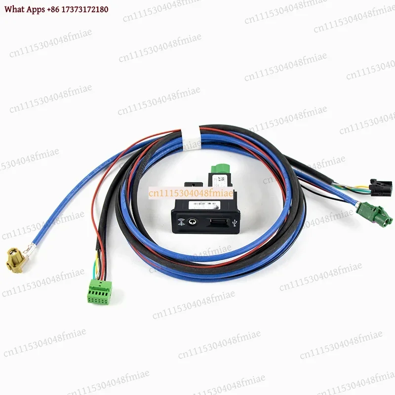 Car Media AUX USB Switch For VW Golf 7 MK7 Passat B8 MIB2 MDI AMI Adapter Plug Socket 5G0 035 222 E 5Q0 035 726 E