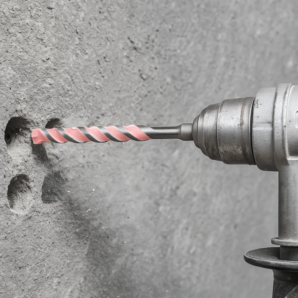 

Hard Alloy Electric Hammer Drill Hex Shank Quick-fit Shank Impact Drill Bit High Precision SDS Plus Drill Bit Ceramic Tile