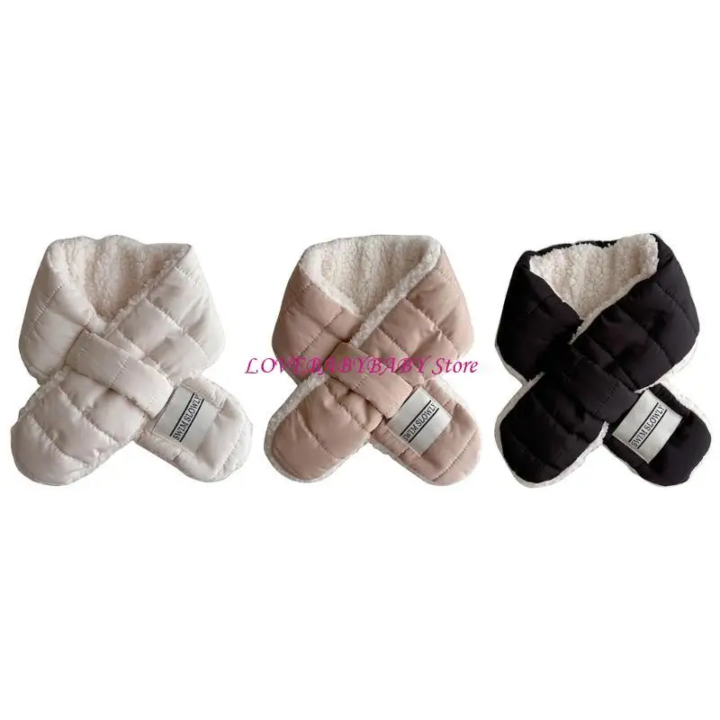 Stylish Unisex Fleece Neck Warmer Scarf Stay Cozy & Fashionable in Cold Weather 4XBC