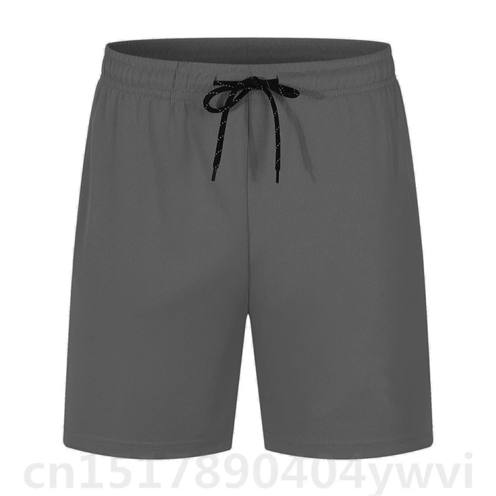 Sports and leisure mesh beach shorts for running, fitness, daily wear, solid color collection