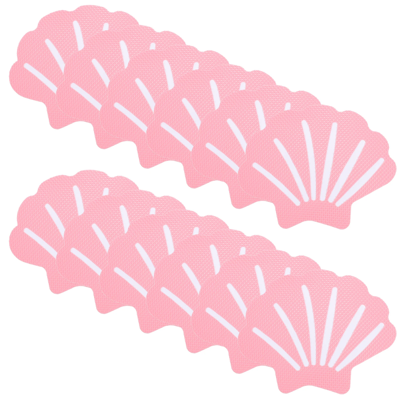 

12 Pcs Shell Bath Sticker Non Skid Tub Decals Non-slip Stickers Bathtub Peva Child Adhesive