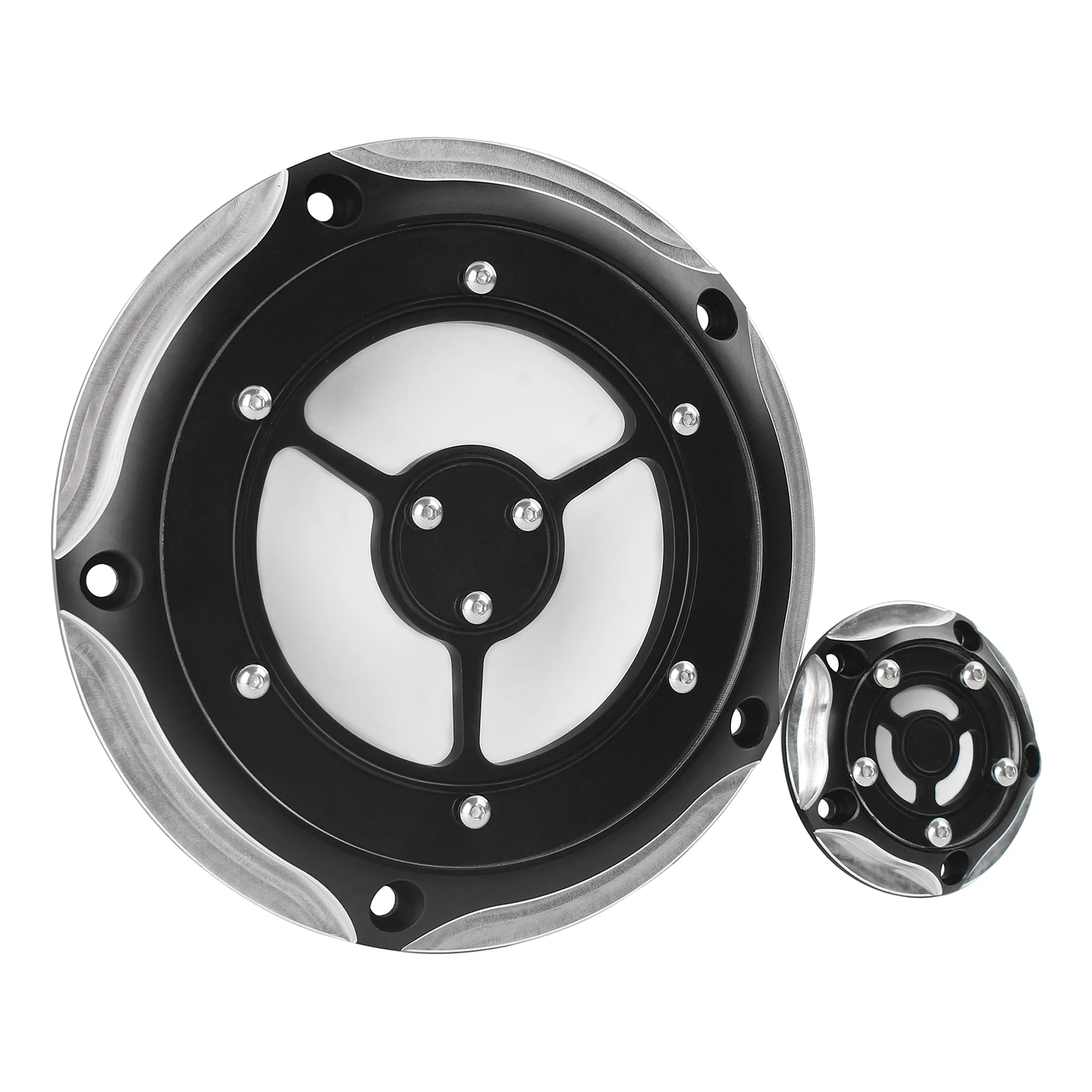 Motorcycle CNC 5 Holes Engine Cover Derby Timing Timer Cover For Harley Touring Road King Electra Glide Street Glide Dyna
