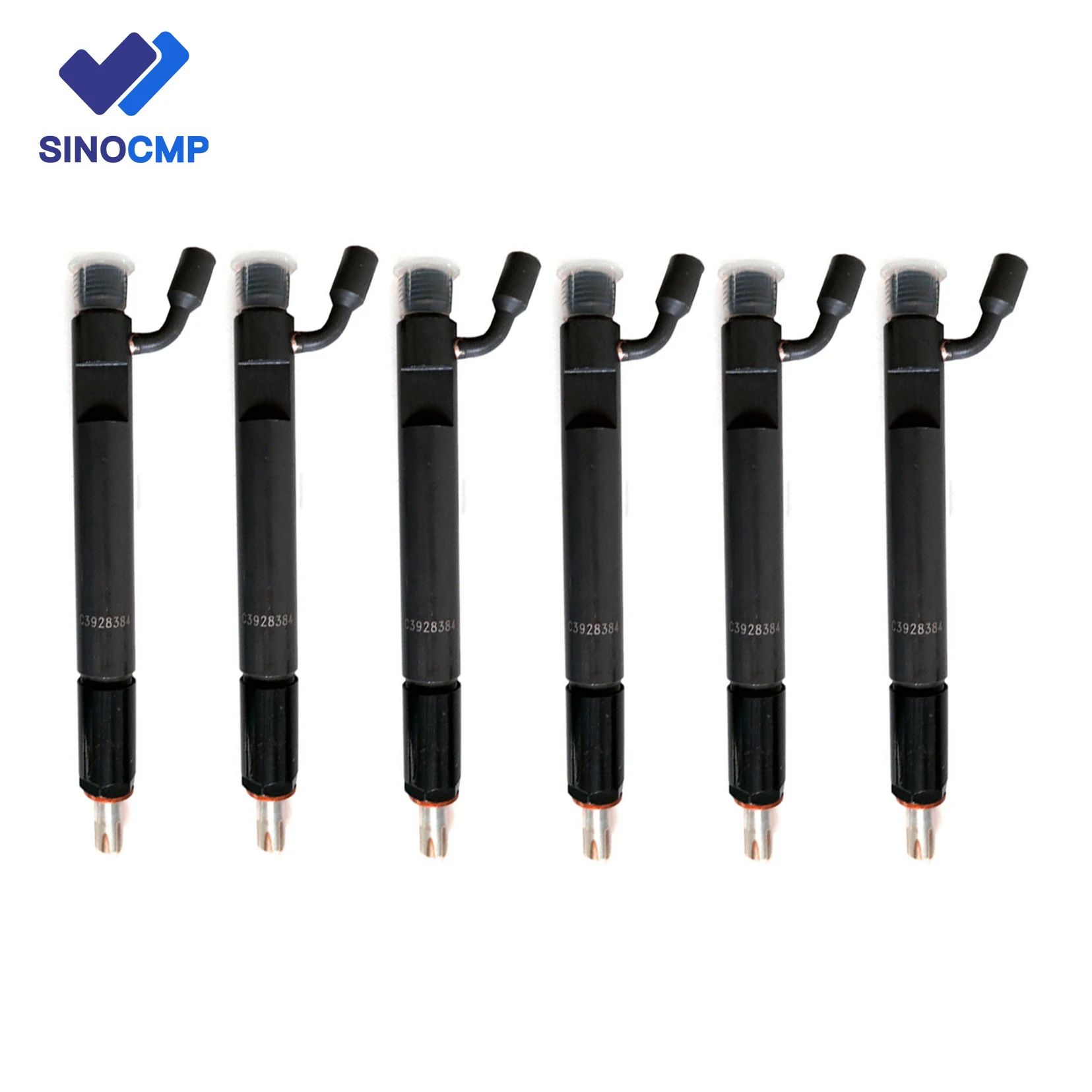 6pcs Fuel Injector 3928384 0432191629 for Cummins C8.3L 6CT 6CTA Engine 6293928384 5263316 Fuel Injector with 1 year warranty